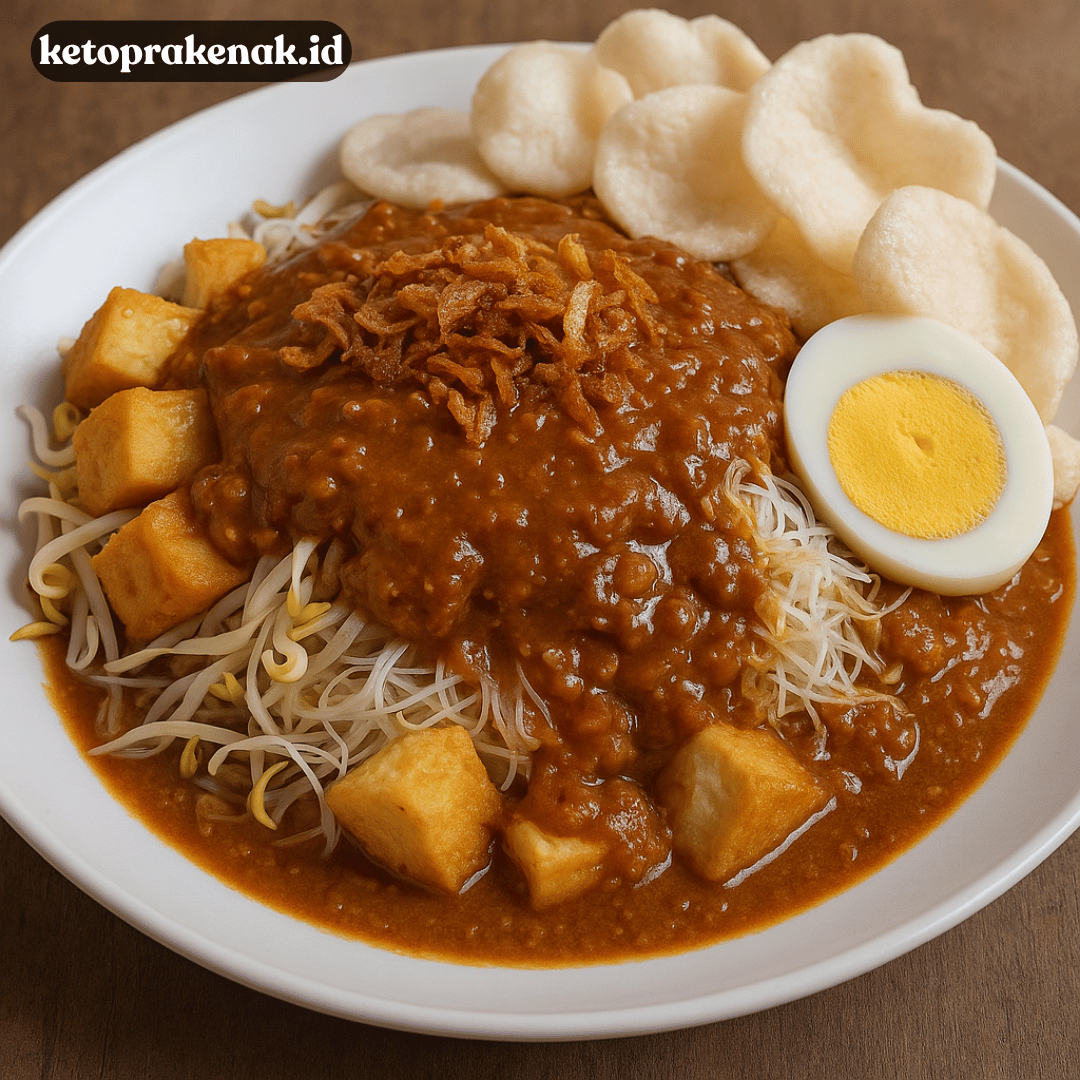 Cara Buat Ketoprak Ala Abang Gerobak