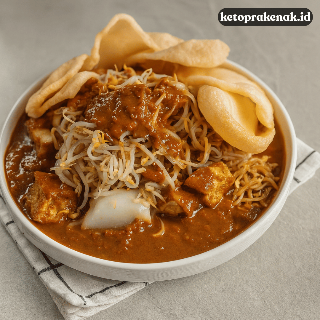 Resep Ketoprak Khas Betawi ala Kaki Lima, Bikin Ketagihan!