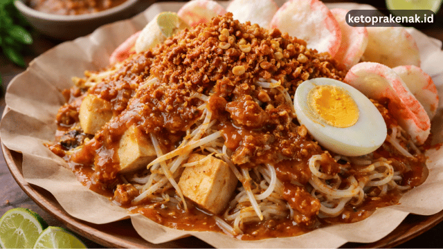 menu pendamping ketoprak